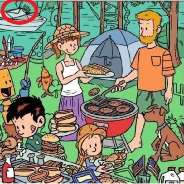 13 sekund: tylko prawdziwy Sherlock może znaleźć kopertę na obrazku
